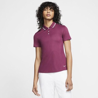 Polo Nike Dri-FIT Victory Golf Dama Rosii Albi | SQHR-98167